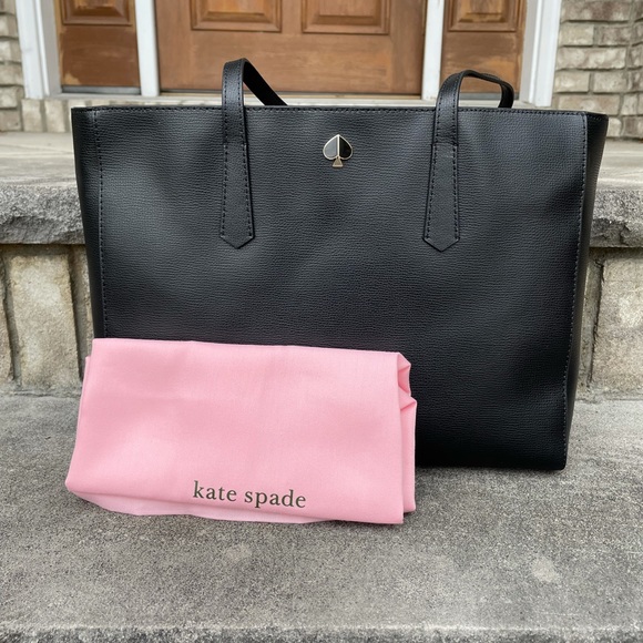 KATE SPADE Molly Large Work Tote Black NEW - Picture 3 of 15